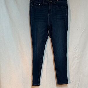 Faded Glory Women's Deep Indigo Skinny Jeans